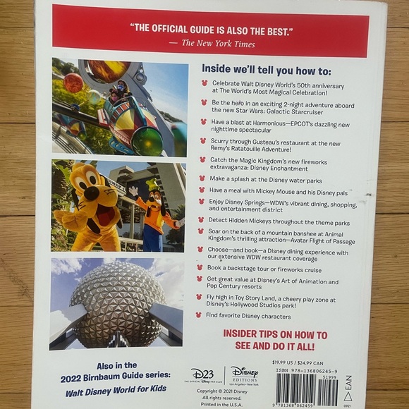 Birnbaum’s Disney World Guidebook 2022 - Picture 2 of 6